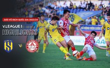 Highlight CLB Sông Lam Nghệ An 0-0 CLB TP.HCM | Vòng 18 V-League 2023-2024