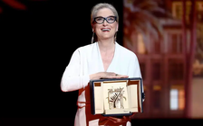 Minh tinh Meryl Streep nhận Cành cọ vàng danh dự tại LHP Cannes 2024