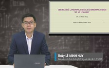 BÍ QUYẾT ÔN THI THPT 2024 | Môn Toán | Chuyên đề 3 | Phương trình, bất phương trình, mũ và lorgarit