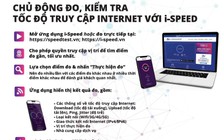 Khuyến khích người dân tham gia đo tốc độ internet