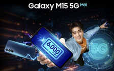 Samsung ra mắt Galaxy M15 5G pin khủng 6.000 mAh