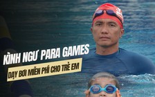 Kình ngư Para Games và hành trình dạy bơi miễn phí cho trẻ em ở mái ấm Thiên Thần