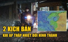 Áp thấp nhiệt đới sắp hình thành trên Biển Đông: Dự báo 2 kịch bản