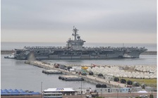 Tàu sân bay Mỹ đến Hàn Quốc phô diễn sức mạnh, gửi thông điệp cho Triều Tiên?