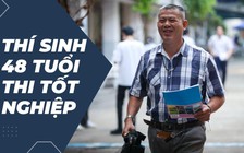 Thí sinh U.50 thi tốt nghiệp THPT 2024 ở TP.HCM: 'Tôi đi thi vì bản thân và làm gương cho hai con’