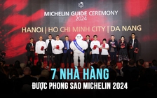 Toàn cảnh Michelin Guide 2024: 7 nhà hàng Việt Nam được phong Sao Michelin 2024