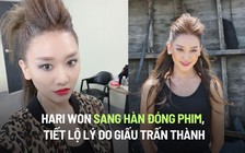 Hari Won sang Hàn đóng phim, tiết lộ lý do giấu Trấn Thành