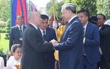 Trọng thể lễ đón chính thức Chủ tịch nước Tô Lâm thăm cấp nhà nước tới Campuchia