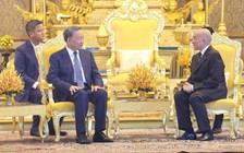 Chủ tịch nước Tô Lâm hội kiến Quốc vương Campuchia Norodom Sihamoni