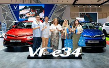 Lô SUV điện VF e34 đầu tiên của VinFast đã tới tay khách hàng Indonesia