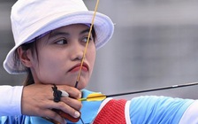 Bắn cung xuất trận: Đỗ Ánh Nguyệt đang thi đấu tại Olympic 2024