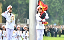 Nghi lễ thượng cờ rủ Quốc tang Tổng Bí thư Nguyễn Phú Trọng