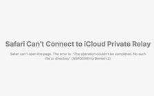 Dịch vụ iCloud Private Relay của Apple đang bị gián đoạn