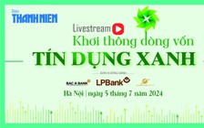 Tọa đàm trực tuyến 'Khơi thông dòng vốn tín dụng xanh'