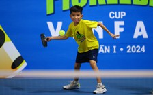 Thích thú với VĐV 'nhỏ nhưng có võ' tại giải Pickleball Thanh Niên - Cúp VINFAST