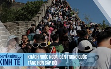 Du khách đến Trung Quốc tăng hơn gấp đôi nhờ nới visa
