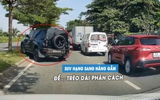 Tài xế xe sang kích hoạt tính năng nâng gầm để... lái xe phạm luật