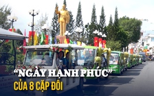 8 cặp đôi ở Cần Thơ hạnh phúc trong ngày được tổ chức lễ cưới tập thể