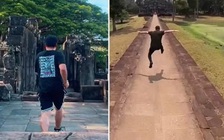 Trào lưu chạy khắp đền Angkor như trò chơi Temple Run gây tranh cãi