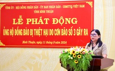 Bình Thuận phát động quyên góp giúp đỡ đồng bào miền Bắc