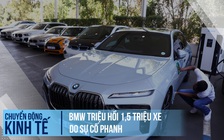 BMW triệu hồi 1,5 triệu xe do sự cố phanh