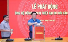 Ban Tuyên giáo T.Ư phát động ủng hộ đồng bào bị thiệt hại do bão Yagi