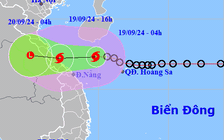 Bão số 4 áp sát miền Trung, sắp đổ bộ Quảng Bình - Quảng Trị
