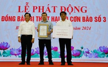 Ngày đầu đi làm, bà Nguyễn Phương Hằng kêu gọi ủng hộ đồng bào lũ lụt