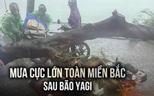 CẢNH BÁO: Mưa cực lớn ở miền Bắc sau bão số 3 (Yagi)