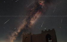 Tối nay mưa sao băng bí ẩn kéo dài từ 2024 đến 2025 đạt cực đại 200 vệt/giờ