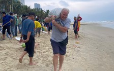 Sạt lở ở biển Mỹ Khê Đà Nẵng: Huy động hơn 200 người ứng phó khẩn cấp