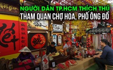 Sắc xuân len lỏi khắp TP.HCM: Hoa phủ kín công viên 23.9, phố ông đồ nhộn nhịp ngày 24 tết