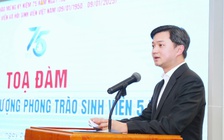 Anh Nguyễn Minh Triết: Nhiều sinh viên vẫn hỏi tham gia 'Sinh viên 5 tốt' thì được gì?