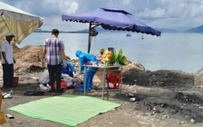 Điều tra vụ tài xế tử vong khi xe ben rơi xuống biển ở cảng Tiên Sa