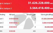 Kết quả xổ số Power 6/55 Vietlott tối 11.10, có thêm người trúng hơn 3,5 tỉ đồng