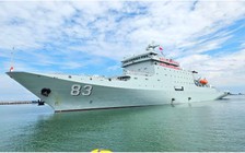 Tàu chiến Trung Quốc cập cảng Campuchia