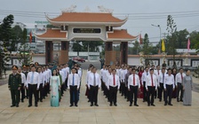 Lãnh đạo TP.HCM viếng Nghĩa trang Liệt sĩ Bà Rịa - Vũng Tàu