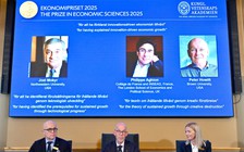 Giải Nobel Kinh tế vinh danh nghiên cứu về tăng trưởng