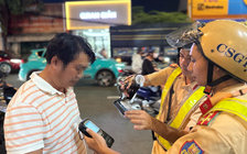 4 ngày ra quân, CSGT TP.HCM phạt 1.800 người vi phạm nồng độ cồn