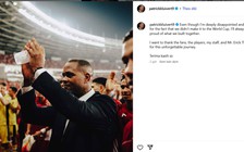 HLV Kluivert viết tâm thư đau lòng vì bị Indonesia sa thải: 'Tôi vô cùng thất vọng...'
