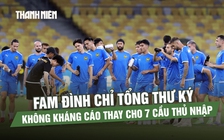 FAM đình chỉ Tổng thư ký, không kháng cáo thay cho 7 cầu thủ nhập tịch Malaysia