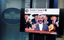 Ông Trump 'chỉ đùa' khi đăng hình ảnh AI của nghị sĩ Dân chủ