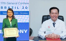 Hai giáo sư Việt chính thức nhận bằng viện sĩ Viện Hàn lâm khoa học thế giới