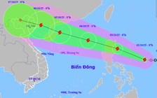 Bão Matmo mạnh lên cấp 12, ảnh hưởng đất liền Việt Nam