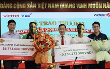 Một ngày, có hai 'tỉ phú' Vietlott mới xuất hiện