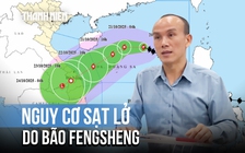 Dự báo có mưa lớn, sạt lở do bão Fengsheng