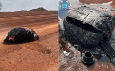 Vật thể bí ẩn rơi xuống Tây Úc có thể là mảnh vỡ tên lửa Trung Quốc