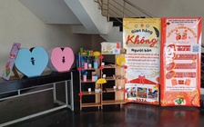 Gian hàng 'không người bán', đem lợi nhuận giúp trẻ em nghèo