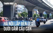Hà Nội thí điểm lắp hơn 200 màn hình LED dưới gầm cầu Vành đai 2