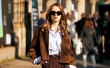 Quần tây ống rộng, khí chất hiện đại mặc đi làm đi chơi đều đẹp